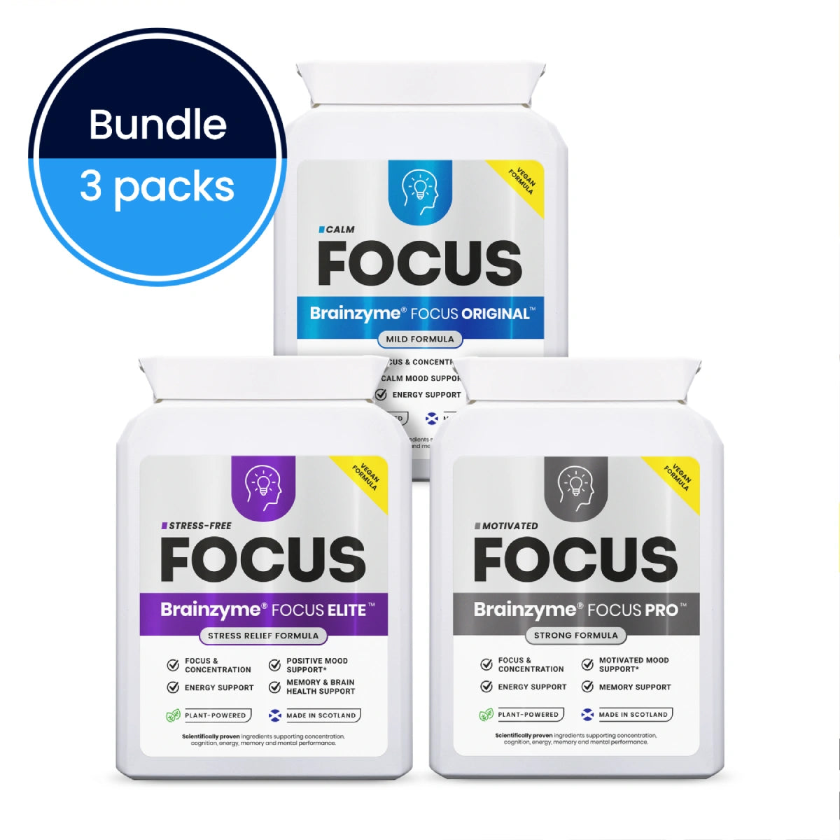 Brainzyme® FOCUS™ Starter Bundle.