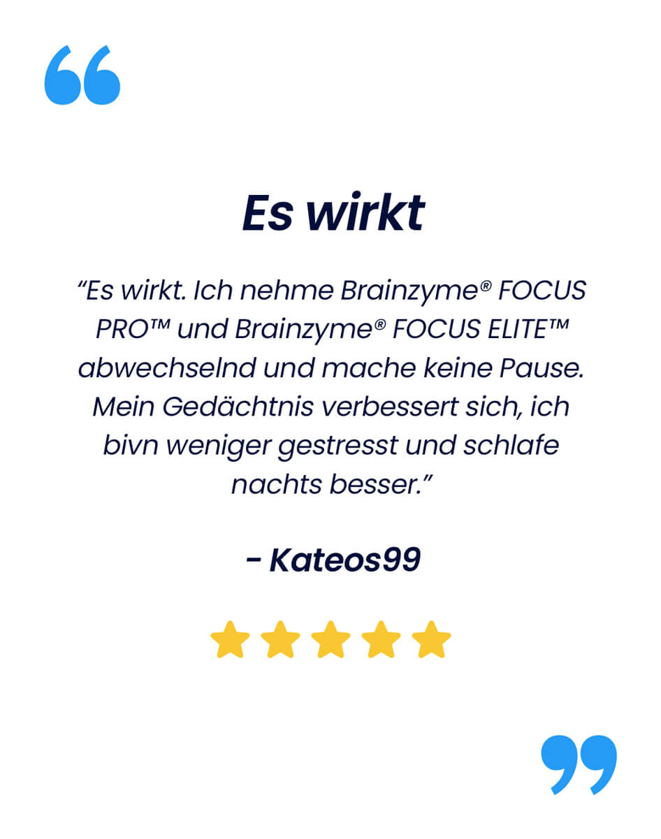 Brainzyme® FOCUS PRO + ELITE™