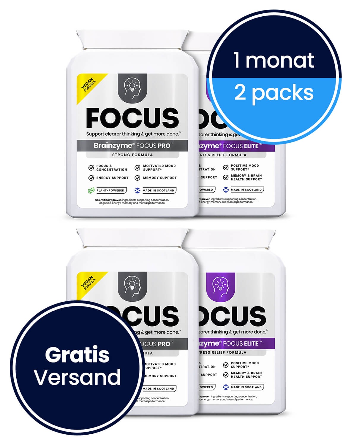 Brainzyme® FOCUS™ Bestseller Bundle