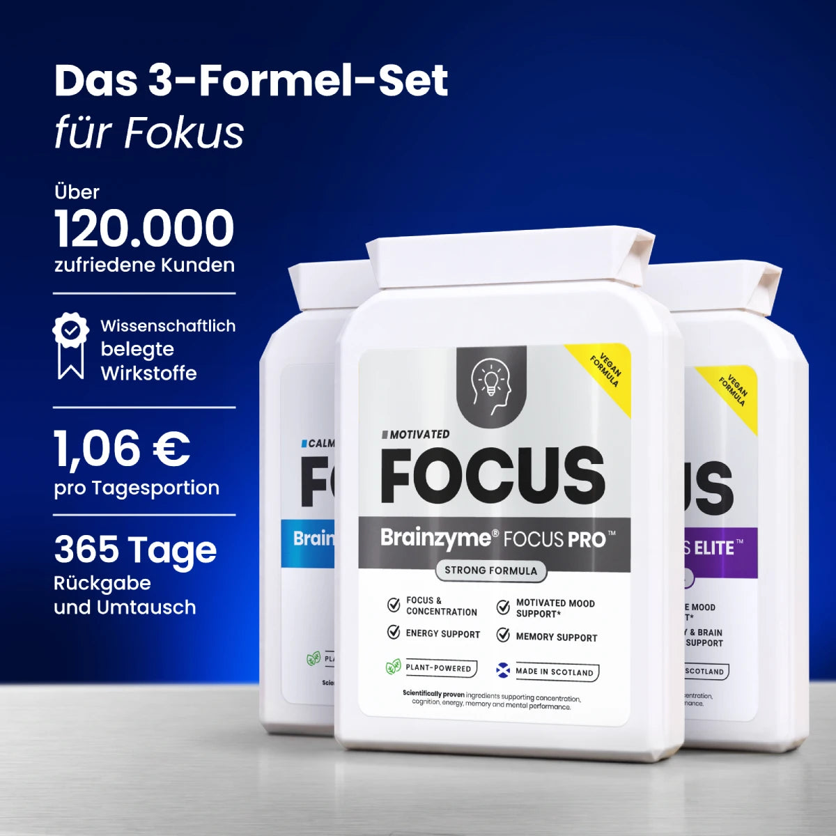 Brainzyme® FOCUS™ Starter Bundle.