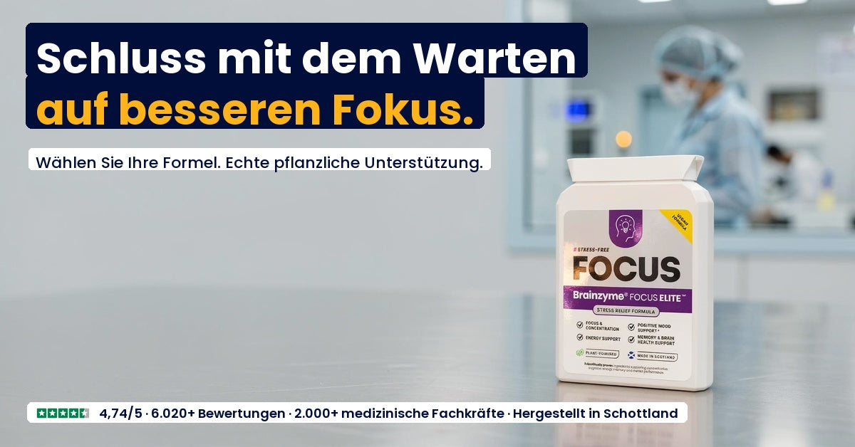 Bereit, deinen Fokus selbst in die Hand zu nehmen? Wähle deine Formel. Echte pflanzliche Unterstützung.